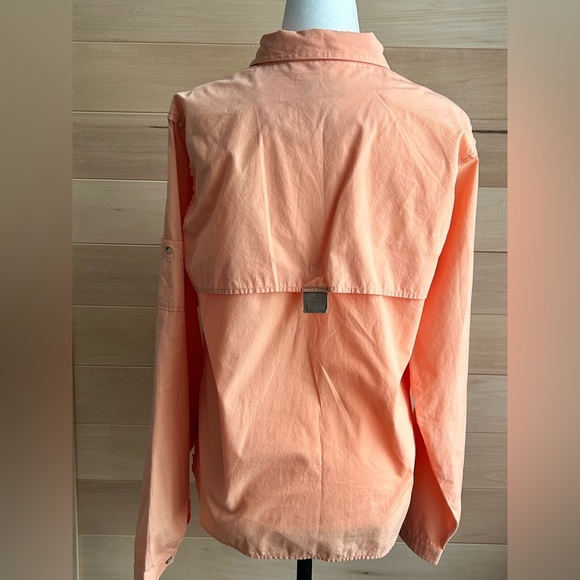 Woolrich Size Large the original outdoor clothing company, orange/peach - Picture 15 of 15